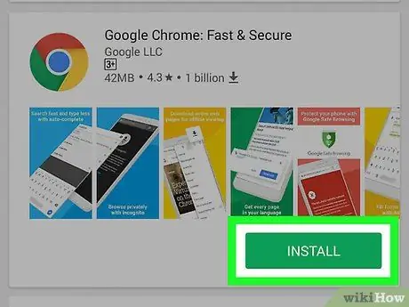 Kry Google Chrome vir Android Stap 5