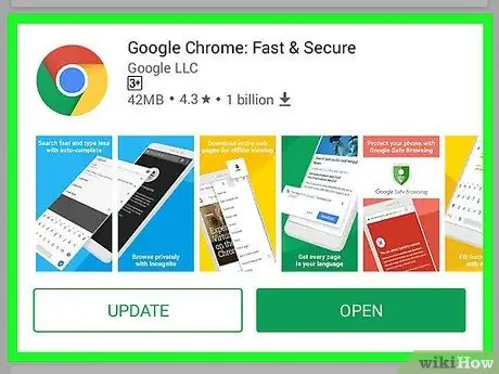 Hankige Google Chrome Androidile, 6. toiming