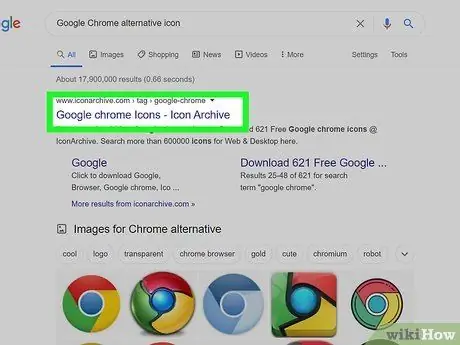 Hankige Google Chrome'i jaoks mõeldud Chrome'i ikoon 10. toiming