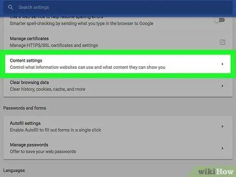 Activați Serviciile de localizare pe Google Chrome Pasul 5