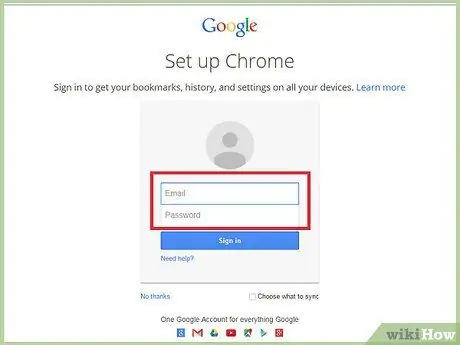 Conéctese a Google Chrome Paso 9