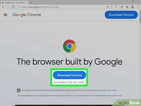 Nustatykite „Google Chrome“kaip numatytąją naršyklę 1 veiksmas