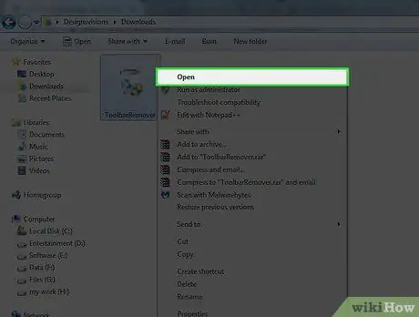 Krok 38, odstráňte Ask Toolbar z Chromu