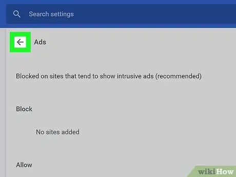 Block Ads on Google Chrome Step 8