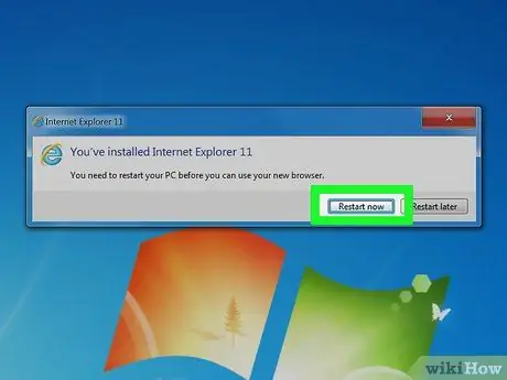 Microsoft Internet Explorerди жаңыртуу 7 -кадам