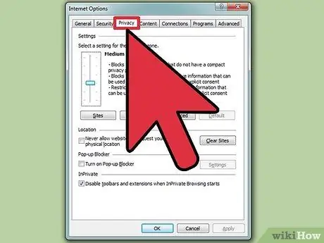 Turn Off the Pop‐Up Blocker in Internet Explorer Step 4