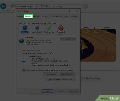 Bir Web Sitesini Internet Explorer Adım 4'te Kısıtlanmış Site Listesinden Kaldırma