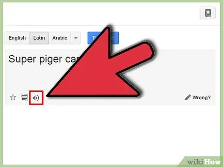 Gebruik Google Translate Stap 10