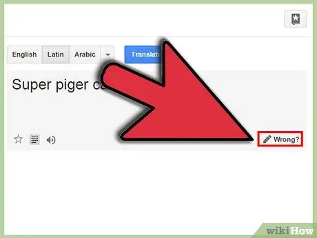 Gebruik Google Translate Stap 11