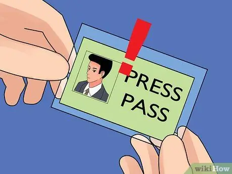 Вземете Press Pass Стъпка 11