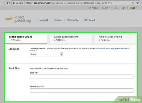 Δημοσιεύστε ένα βιβλίο στο Amazon Βήμα 6