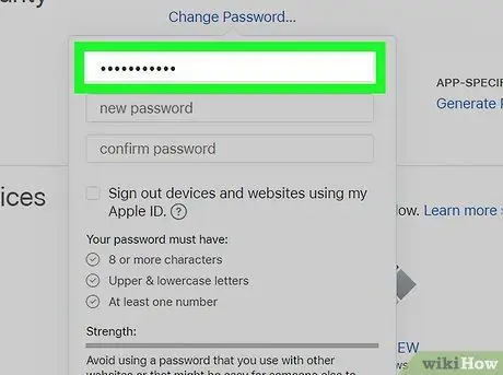 Schimbați parola Apple ID Pasul 5