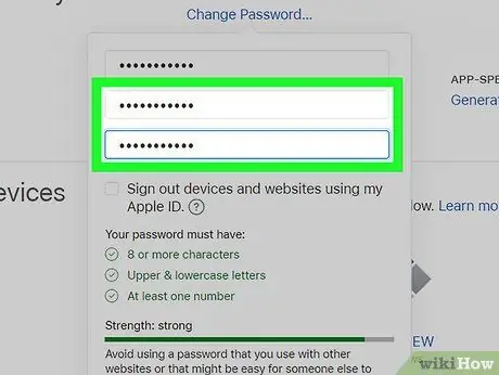 Αλλάξτε τον κωδικό πρόσβασης Apple ID Βήμα 6