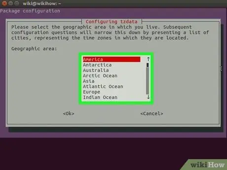 เปลี่ยนเขตเวลาใน Linux ขั้นตอนที่ 13