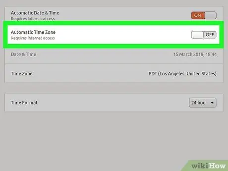 შეცვალეთ დროის ზონა Linux– ში ნაბიჯი 18