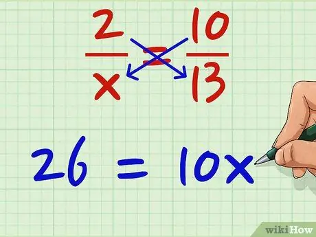 Cross Multiply Krok 3