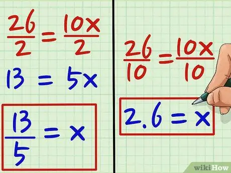 Cross Multiply Step 4