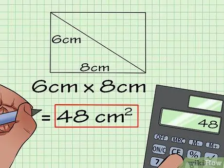 Calculate the Area of a Rectangle Step 10