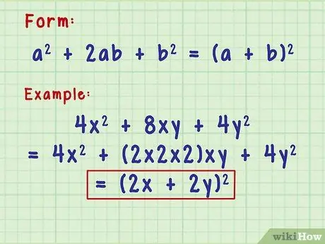 Faktorové algebraické rovnice Krok 11