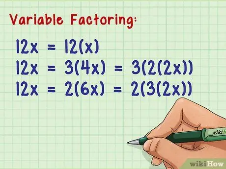 Faktor algebraiske ligninger Trin 2