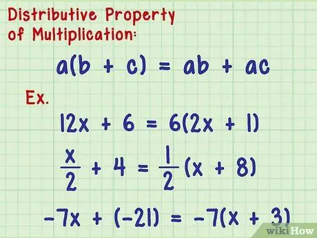 Vipengele vya hesabu za Algebraic Hatua ya 3