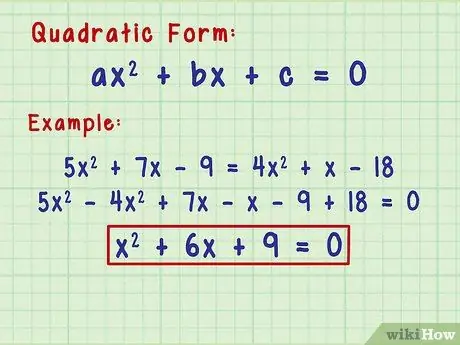 Faktor algebraiske ligninger Trin 4