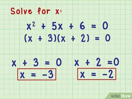 Sababu ya hesabu za Algebraic Hatua ya 8