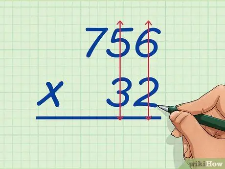 Faire une longue étape de multiplication 1