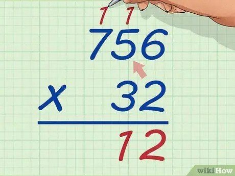 Führen Sie den langen Multiplikationsschritt 3 durch