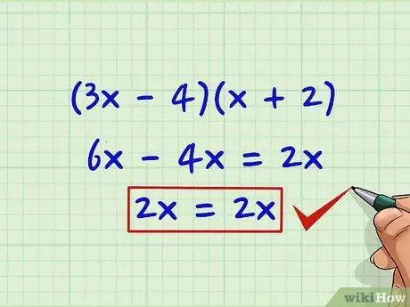 Fator de polinômios de segundo grau (equações quadráticas) Etapa 12