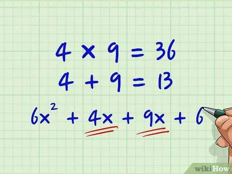 Sababu ya shahada ya pili Polynomials (Quadratic Equations) Hatua ya 15