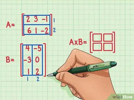 I-multiply ang Matrices Hakbang 2