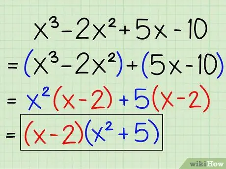 Factor per groepering Stap 19