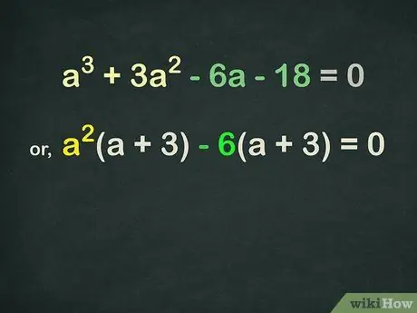 Factor a Cubic Polynomial Step 3