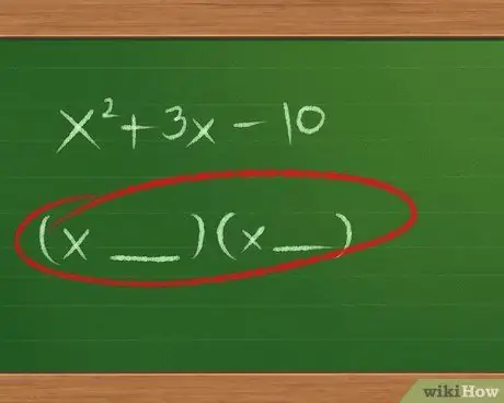 Factor Trinomials Pas 4