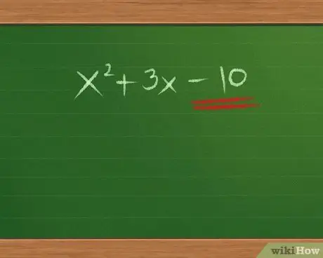 Factor Trinomialen Stap 5