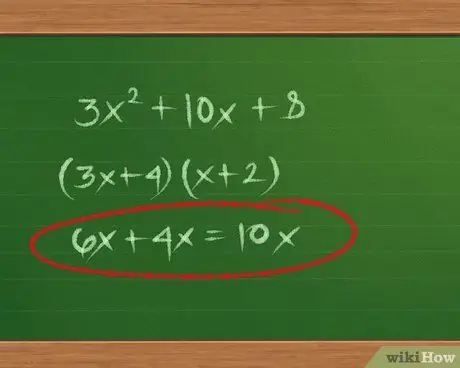 Fator Trinomials Etapa 9