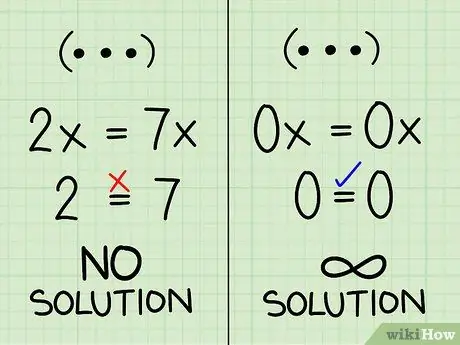 Los systemen van algebraïsche vergelijkingen met twee variabelen op Stap 12