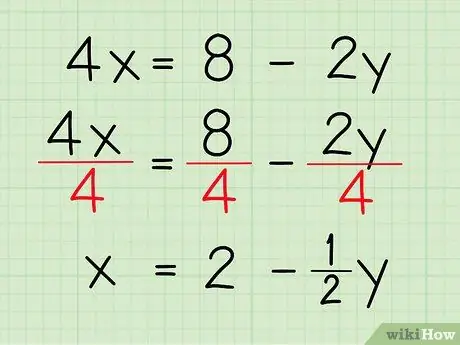 Daws Systems ntawm Algebraic Equations Contain Two Variables Step 2