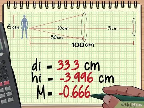 Calculer le grossissement Étape 10