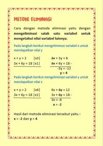 Solving a Two-Variable Linear Equation System STEP3