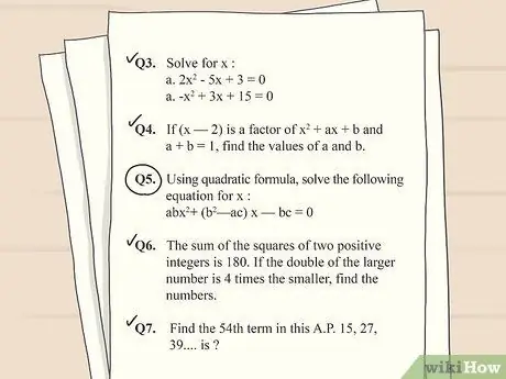 Ace a Math Test Step 6