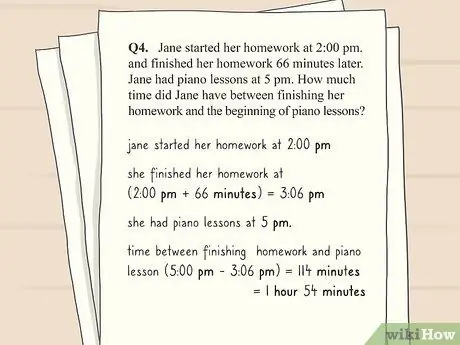 Ace un test de mathématiques Étape 7