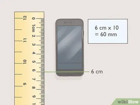 Millimetrni o'lchash 3 -qadam