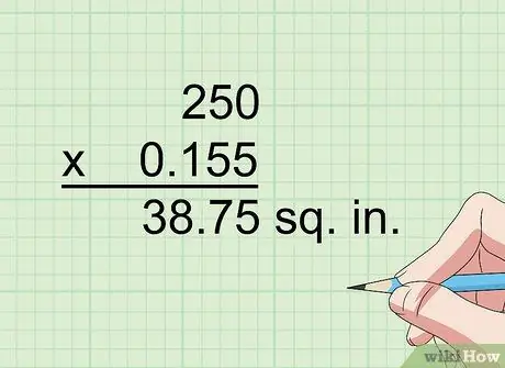 Determine Square Inches Step 12