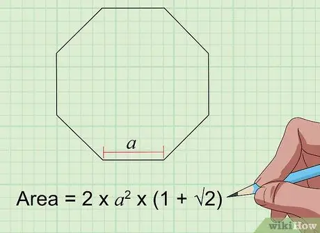 Etapa 9 para determinar as polegadas quadradas