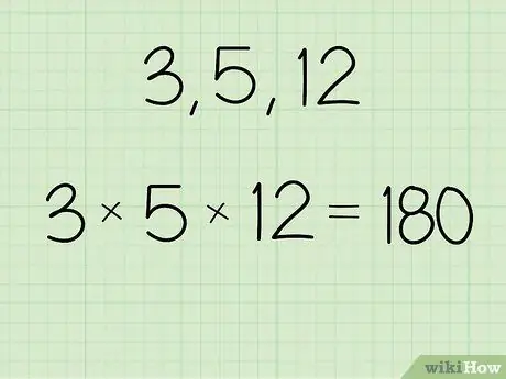 Izračunajte geometrijsku sredinu Korak 1