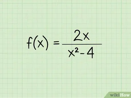 ค้นหาโดเมนของฟังก์ชัน ขั้นตอนที่ 4