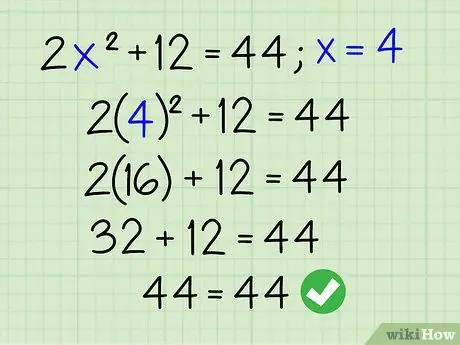 Solve para sa X Hakbang 11