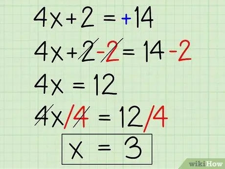 Riješite za X Korak 25